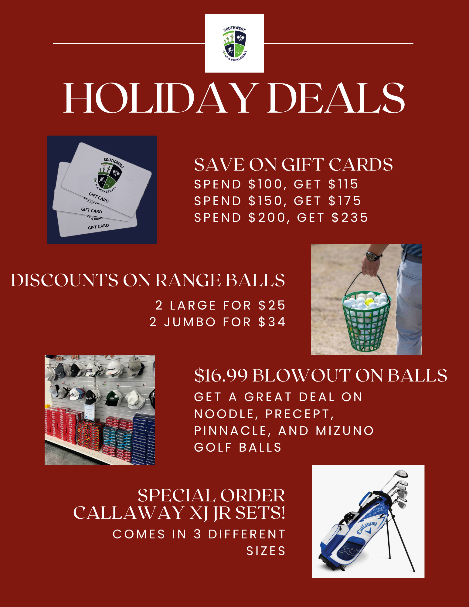 Holiday Deals 